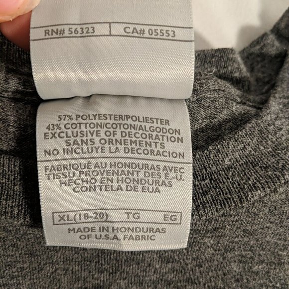 Nike Hoops Long Sleeve Gray Shirt Top youth boys XL Women's Small/Medium Red - Picture 9 of 12